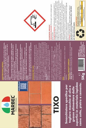 Come togliere le macchie di olio alimentare TIXO   5KGx4Pz