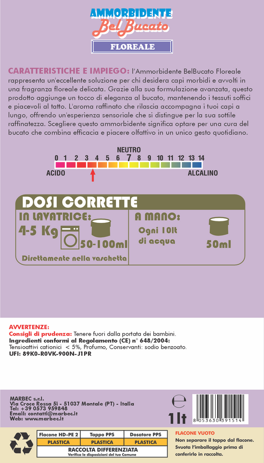 AMMORBIDENTE BelBucato Floreale 1LT
