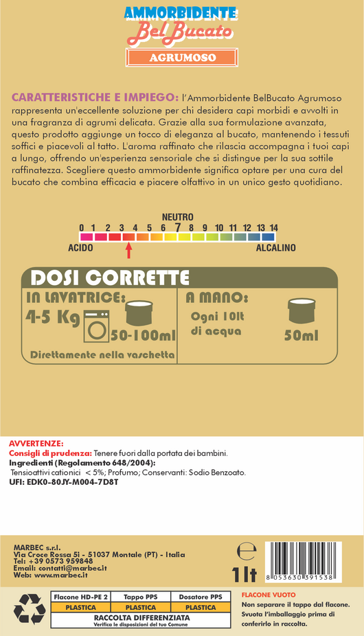AMMORBIDENTE BelBucato Agrumoso 1LT