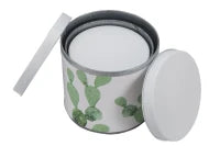Cofanetti In Latta Cactus Set 3 Pz Cm  Ø 15X13.5-14X11.5-12.5X10