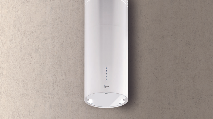 CAPPA RODIA PARETE cm 30 â€“ Bianca - 800 m3/h