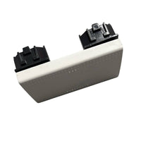 Copritasto illuminabile bticino livinglight bianco per ambienti eleganti *** numero posti 3 moduli, confezione 1