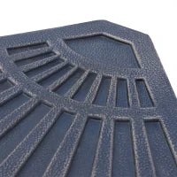 Set 2 Pesi per Ombrellone a Base a Croce da 28 kg con Design a Ventaglio, in Colofonia, 66x47x4.2 cm, Bronzo