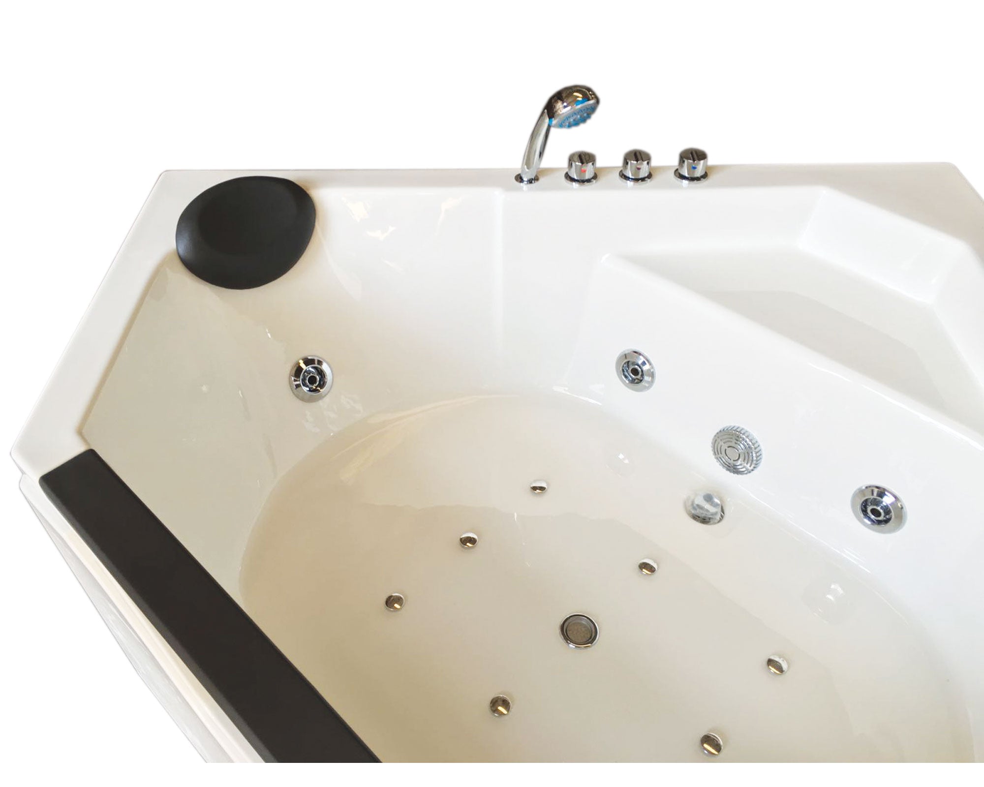 Vasca idromassaggio 150 X 150 cm doppia pompa 12 getti – Ibiza