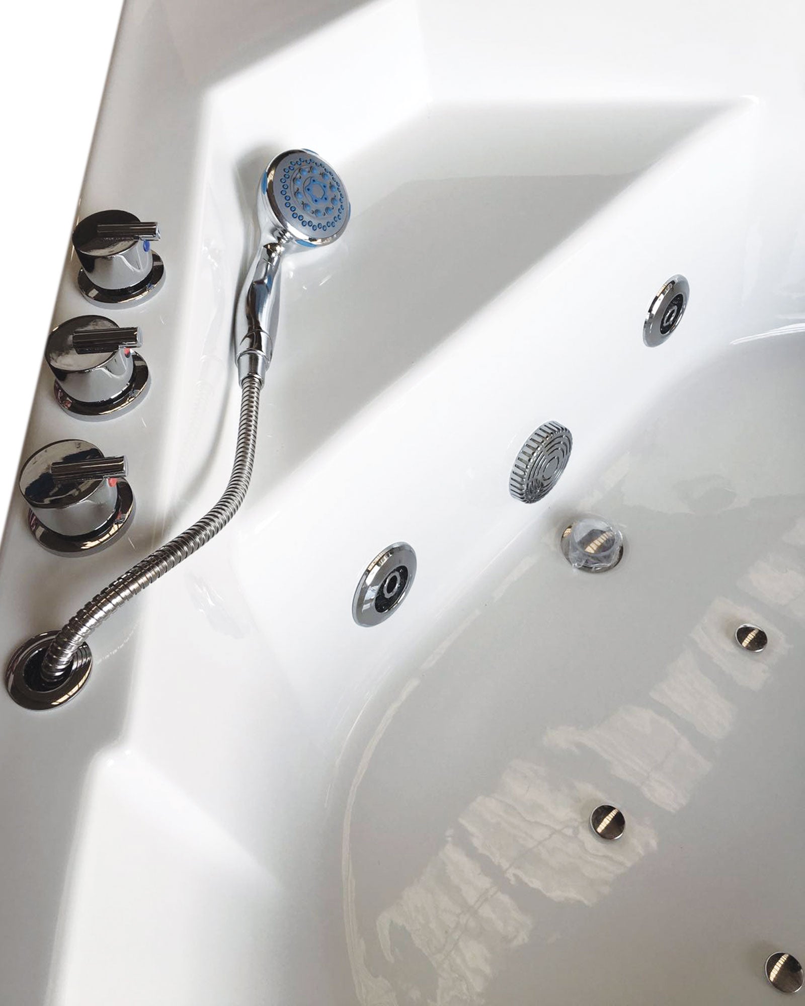 Vasca idromassaggio 150 X 150 cm doppia pompa 12 getti – Ibiza