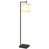Lampada da Terra con 10 Luminosità e Temperatura del Colore Regolabile, Telecomando e Lampadina 9W, Nero
