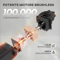 Poltrona Reclinabile con Poggiapiedi, Riscaldamento, 8 Punti Massaggio e 5 Modalità, Tessuto Vellutato, Grigio