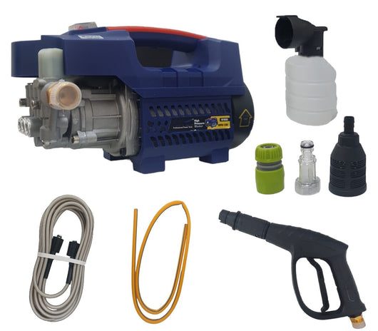Idropulitrice elettrica compatta 1200W 100 BAR 7L/Min completa di accessori RHPW