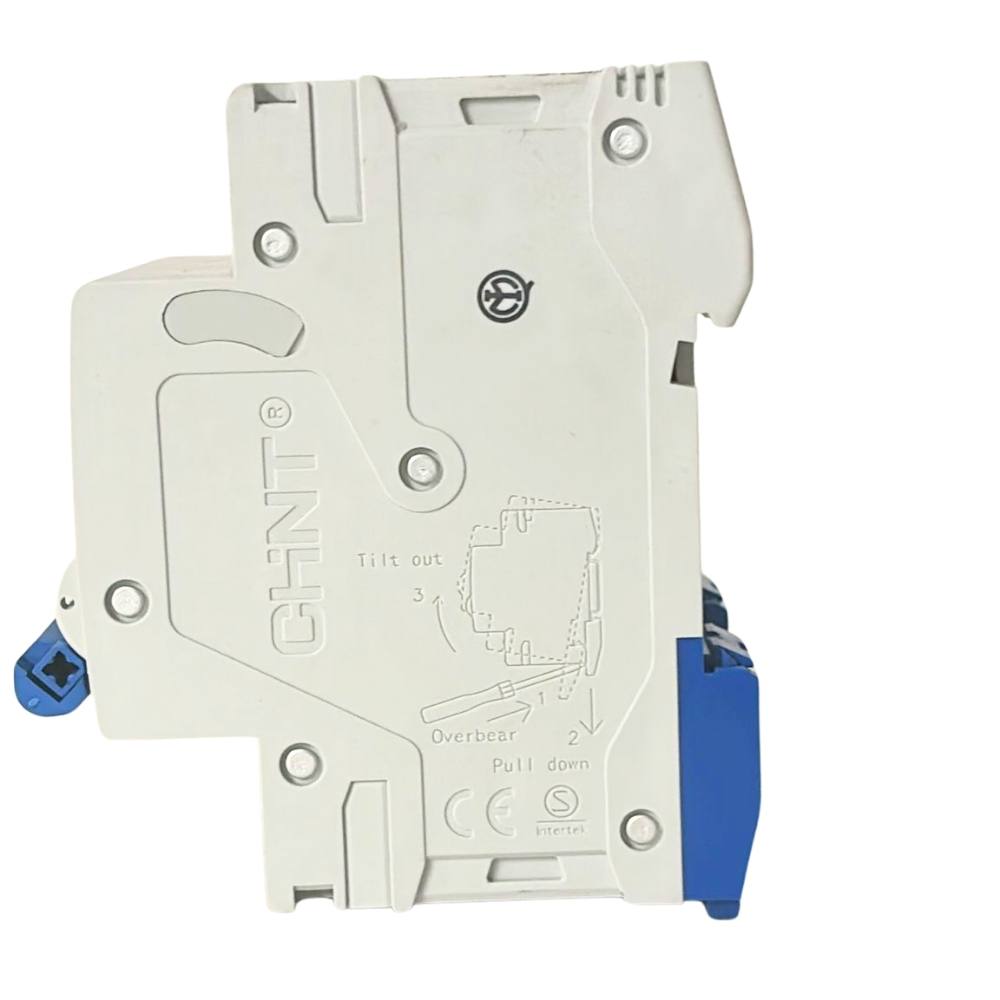 Chint nb1-63 interruttore magnetotermico 3p curva c 6ka guida din *** ampere 63 ampere, confezione 1