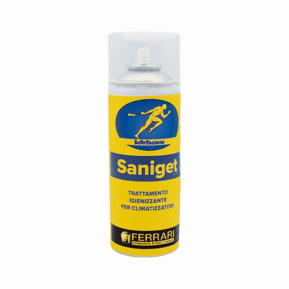 Igienizzante detergente spray Saniget 400 ml. climatizzatore condizionatore
