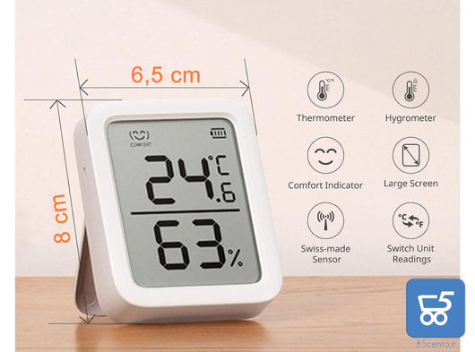 Igrometro Termometro SwitchBot Bluetooth Smart Alexa Google IFTTT SmartThings