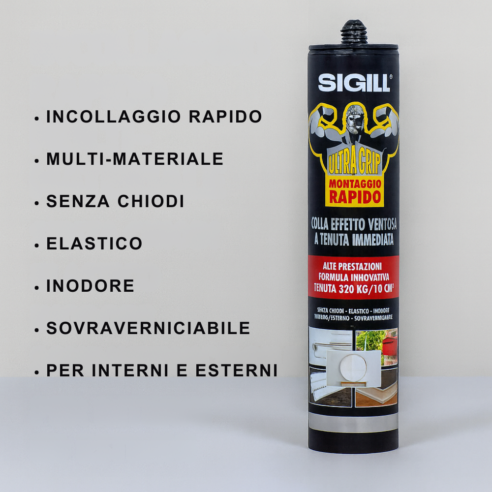 Ultra grip colla di montaggio elastica senza chiodi 290 ml