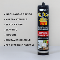 Ultra grip colla di montaggio elastica senza chiodi 290 ml