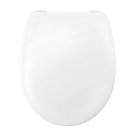 Sedile bianco lucido termoplastico per serie dark con chiusura rallentata frizionata *** confezione 1