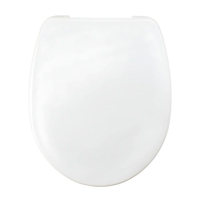 Sedile bianco lucido termoplastico per serie dark con chiusura rallentata frizionata *** confezione 1