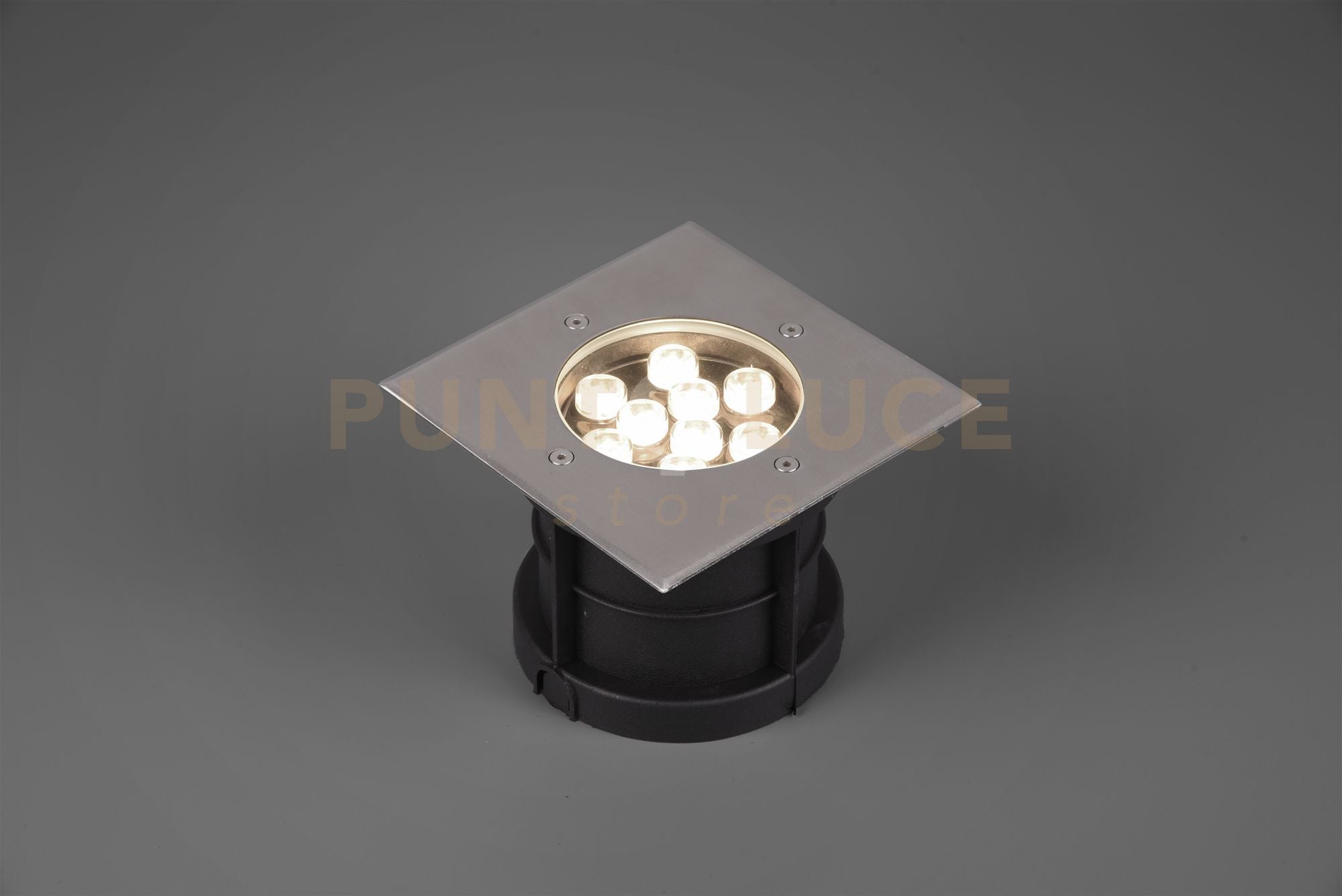 Illuminazione da Incasso led da esterno quadrato satinato BELAJA  821669207