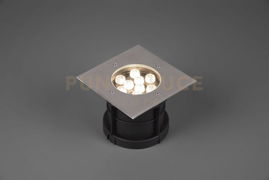 Illuminazione da Incasso led da esterno quadrato satinato BELAJA  821669207