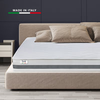 Materasso ESSENTIAL 140 X 190 Waterfoam ipoallergenico 16CM made in Italy