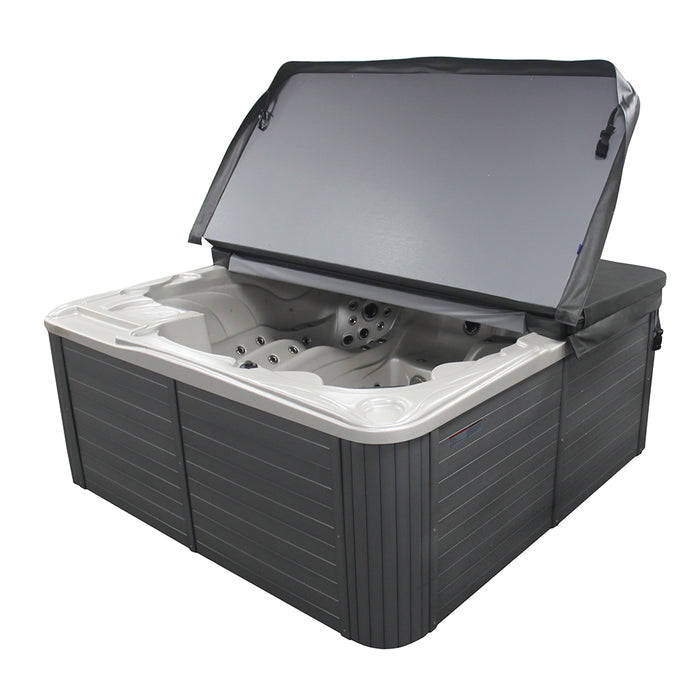 Minipiscina vasca idromassaggio 200x200x90 cm da esterno 5 persone | Bled