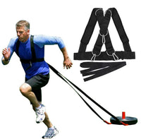 Imbracatura per slitta con tracolla per allenamento muscolare e resistenza