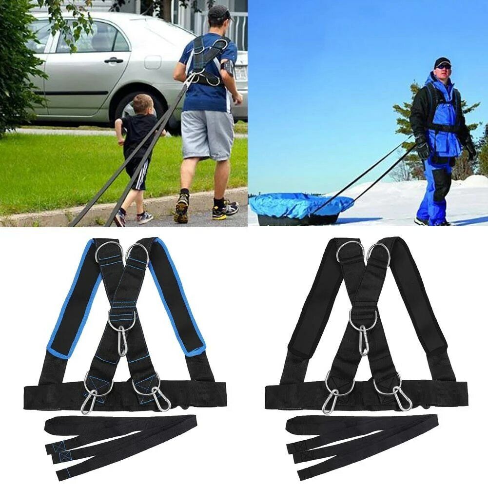 Imbracatura per slitta con tracolla per allenamento muscolare e resistenza