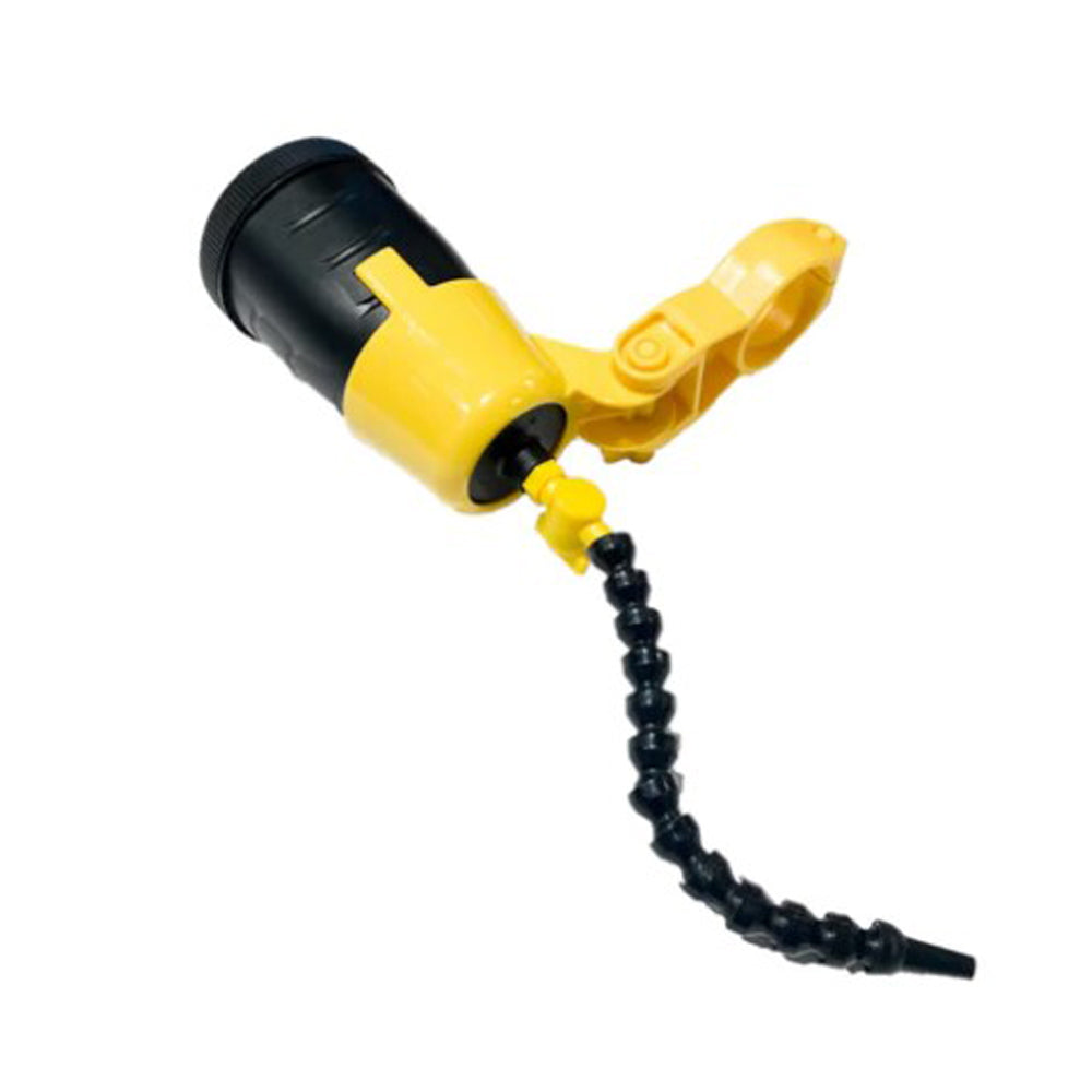 DISPENSER ACQUA PER TRAPANO FORATURA AD UMIDO BECCUCCIO SNODABILE E REGOLABILE STELLA BIANCA 067AT