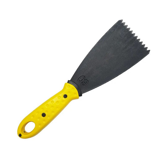 SPATOLA IN POLIAMMIDE IN FIBRA VETRO DENTATA CON GOMMA 60mm AUSTRALIAN SPD60