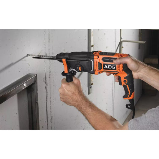 TRAPANO TASSELLATORE SDS-PLUS 800W 24mm SCALPELLATORE 2 MODALITA' BH 24IE AEG 4935451558