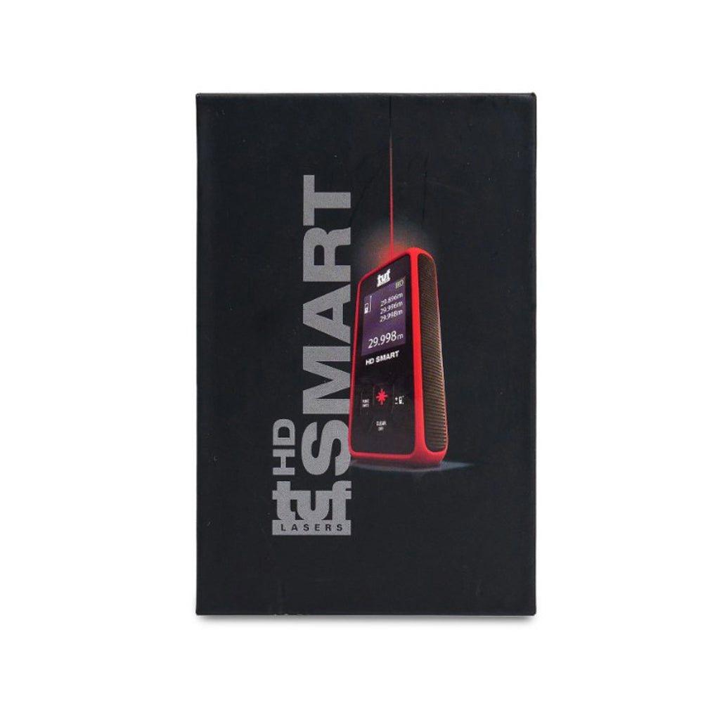 MISURATORE LASER DISTANZIOMETRO 30mt RAGGIO ROSSO TUF HD SMART SING INECO 58004002