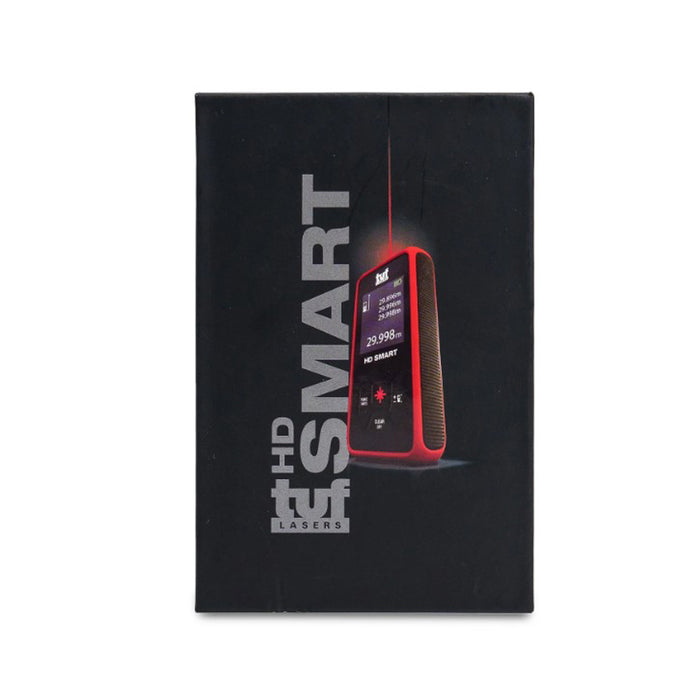 MISURATORE LASER DISTANZIOMETRO 30mt RAGGIO ROSSO TUF HD SMART SING INECO 58004002