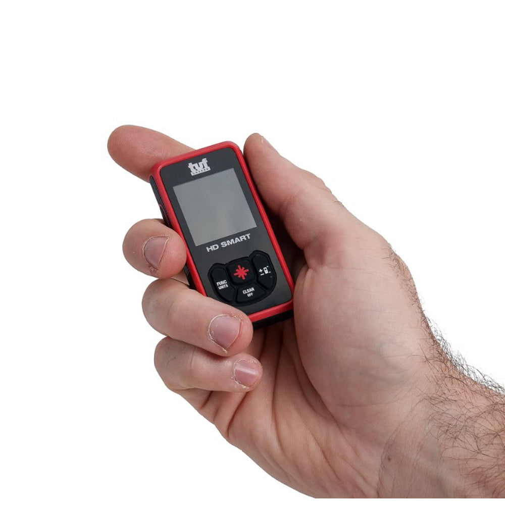 MISURATORE LASER DISTANZIOMETRO 30mt RAGGIO ROSSO TUF HD SMART SING INECO 58004002