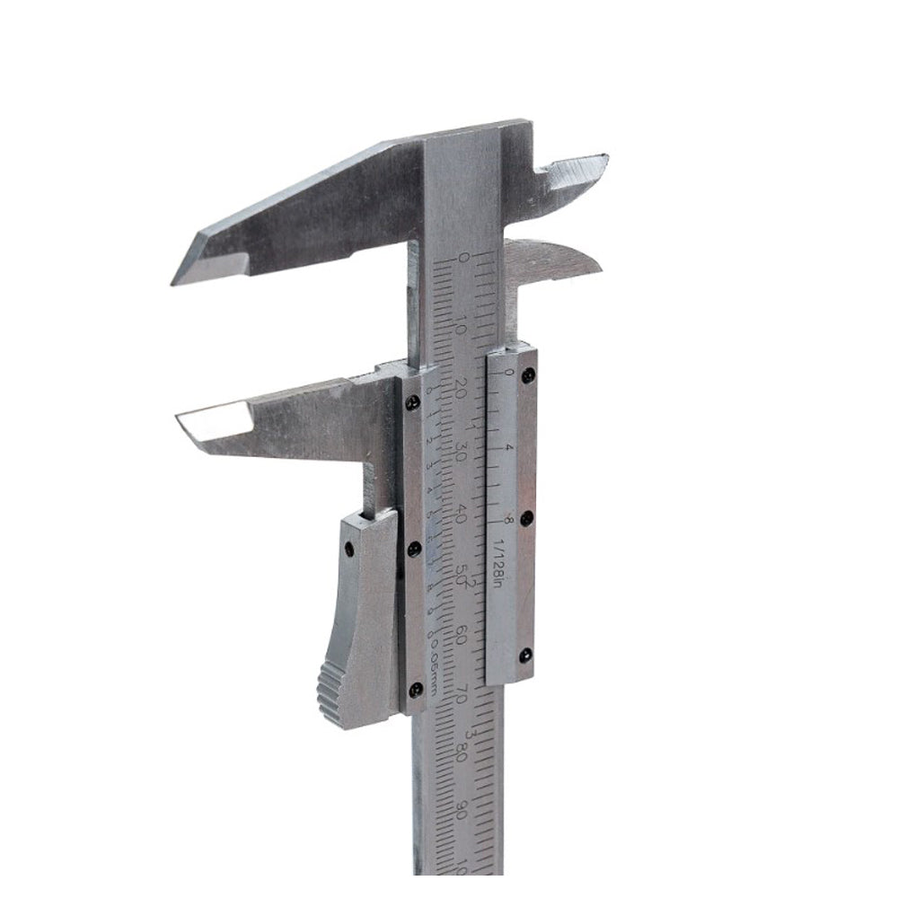 CALIBRO COMPOSTO MOD. SCOLASTICO L:150mm PRECISIONE RISOLUZIONE 0,05mm ACCUD 55414L150