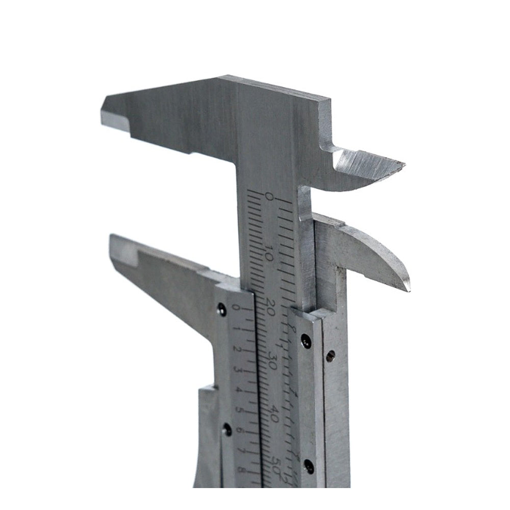 CALIBRO COMPOSTO MOD. SCOLASTICO L:150mm PRECISIONE RISOLUZIONE 0,05mm ACCUD 55414L150