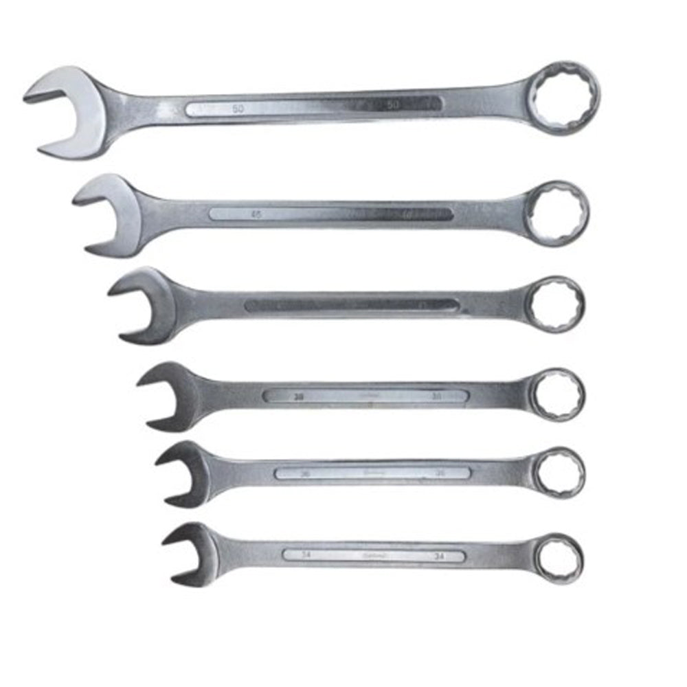 SET CHIAVI COMBINATE STELLA E FISSA 6pz 34-50mm ACCIAIO STAHLKAISER 13567