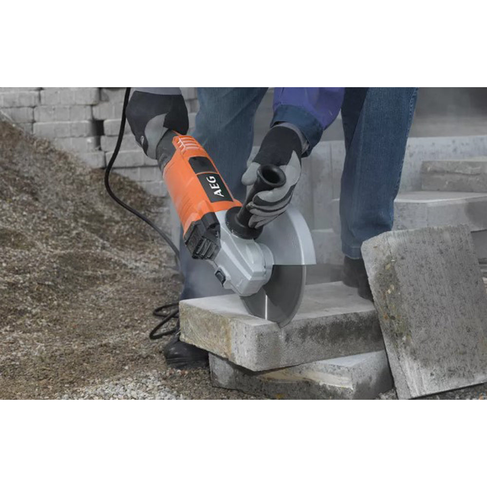 FLEX SMERIGLIATRICE ANGOLARE WS22-230DMS 2200W Ø230mm SISTEMA AVS AEG