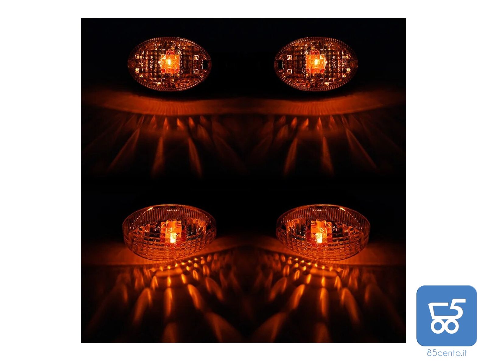 Indicatori di direzione posteriori a LED per Kawasaki KLX125L 2013-2016 KLX150L 2014-2020 KLX230 2020-2022 KLX250S 2009-2020 KLX300SM 2020-2022