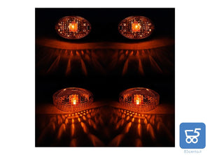 Indicatori di direzione posteriori a LED per Kawasaki KLX125L 2013-2016 KLX150L 2014-2020 KLX230 2020-2022 KLX250S 2009-2020 KLX300SM 2020-2022