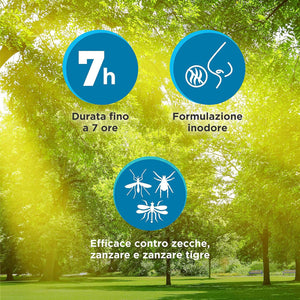 Lozione Inodore, Protegge Dalle Punture Di Zanzare e Zanzara Tigre, Zanzara Tropicale e Zecche, 50ml, Orphea