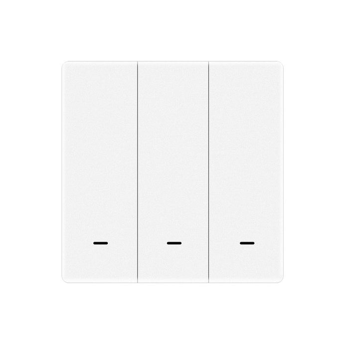 Interruttore Bluetooth BLE Mesh 3 Tasti Con 9 Scene Switch App Tuya Alimentazione Con Pile