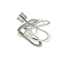 Interruttore Led Dimmer Touch Da Incasso Colore Alluminio Con Led Blue Memoria 12V 24V 2A Foro 18mm Per Mobile Armadio Anta Cucina