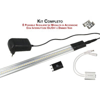 Interruttore Led con pulsante 12V DC 5A  per Barra Led Sottopensile Armadio Cucina Bagno