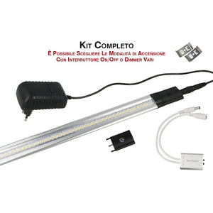 Interruttore Led con pulsante 12V DC 5A  per Barra Led Sottopensile Armadio Cucina Bagno