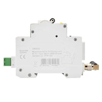 Interruttore Magnetotermico Differenziale Smart WIFI 1P+N 32A 230V/400V App TUYA Occupa 3 Moduli DIN