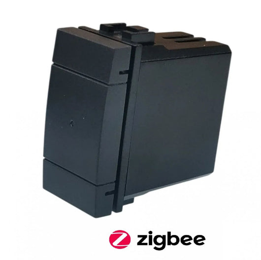 Interruttore Smart Connesso ZigBee Nero Compatibile con Bticino Living LNZB0801