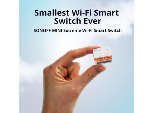 Interruttore Smart SONOFF MINI R4 WiFi 2-Vie Modalità Relè Staccabile Controllo APP Compatibile con Alexa e Google Home Gestione Remota eWeLink