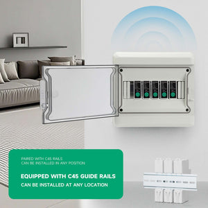 Interruttore WiFi Modulare 220V 40A, App Tuya Smart Life