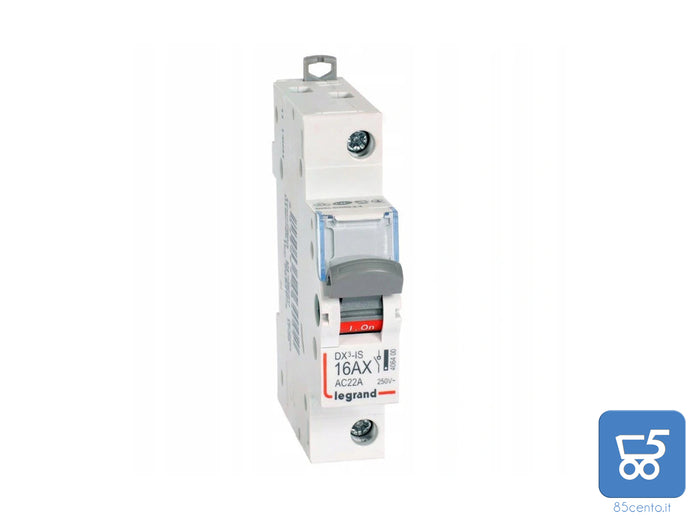 Interruttore di Alimentazione Automatico Fase Neutra Legrand 16AX AC22A