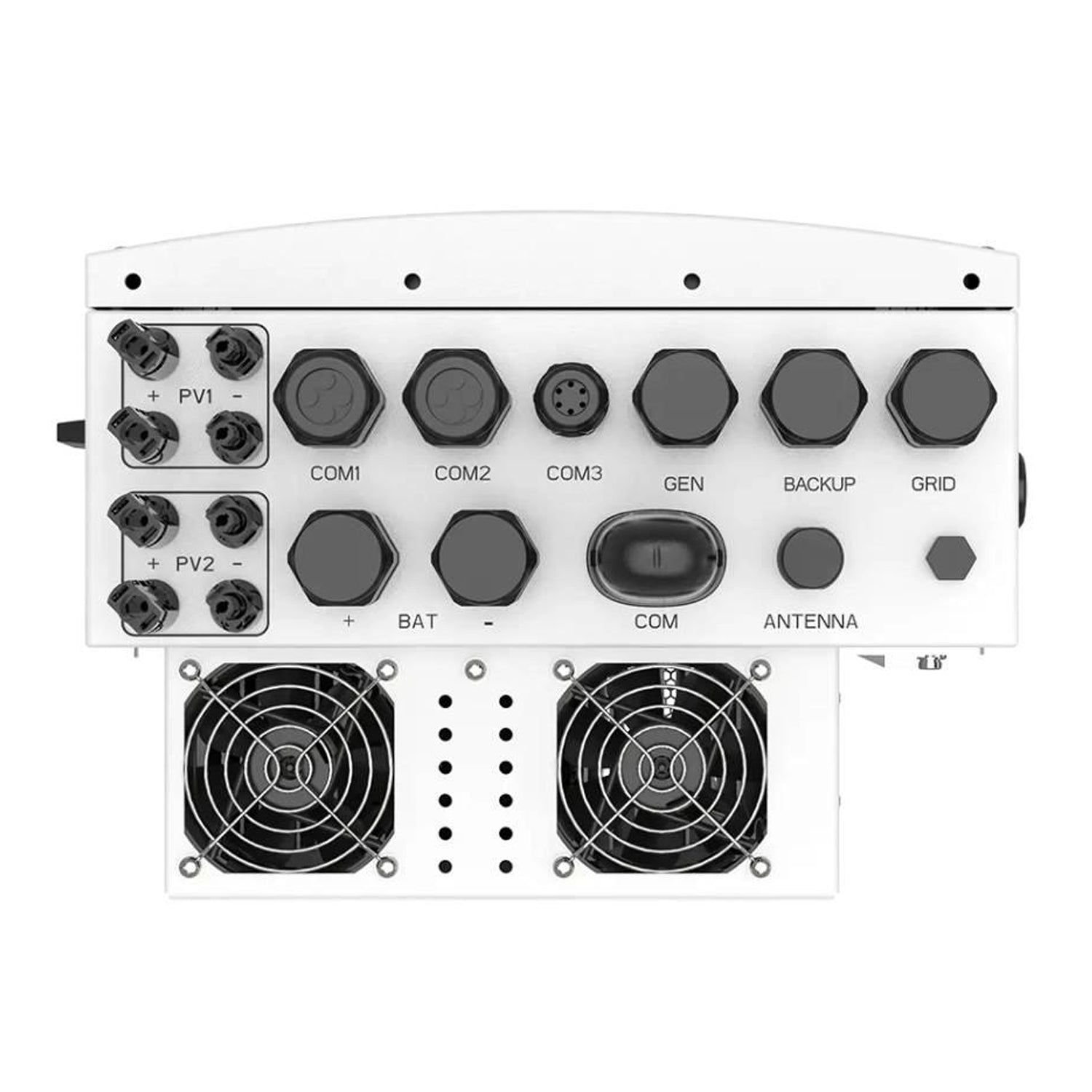 Inverter Fotovoltaico Solis Monofase Ibrido On-Grid/Off-Grid 6kW CEI 0-21 con Schermo LCD a Colori, WiFi e TA Inclusi Garanzia 10 Anni IP66 SKU-12223