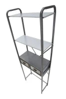 Mobiletto Da Bagno Illinois -A- Cm 60.5X29X184.5