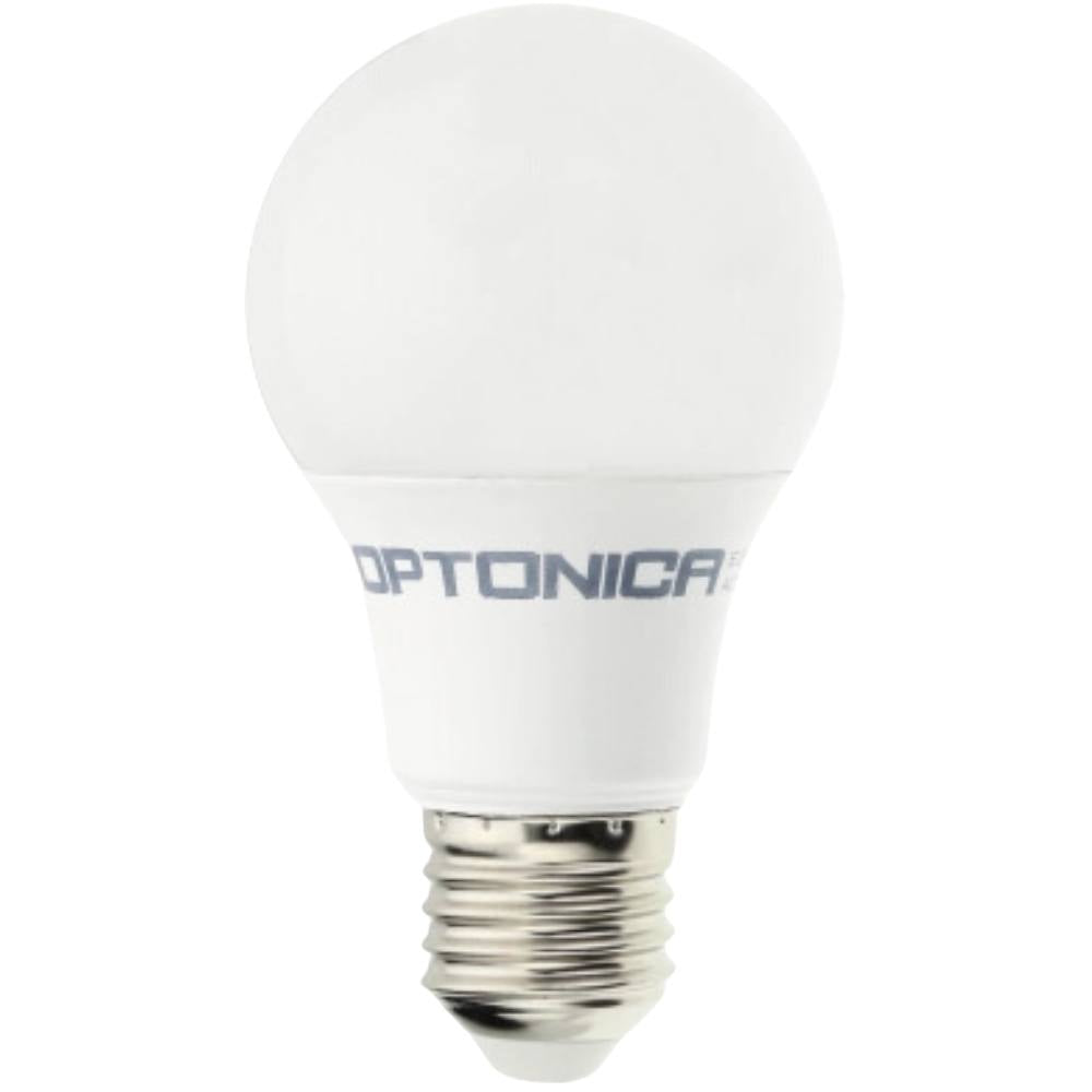 Optonica lampadina led e27 a60 8,5 watt 806 lumen classe energetica f *** temperatura colore lampada 2700k bianco cal...